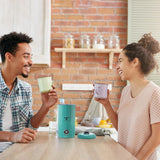 Electric Milk Frother & Warmer for Latte Foam
