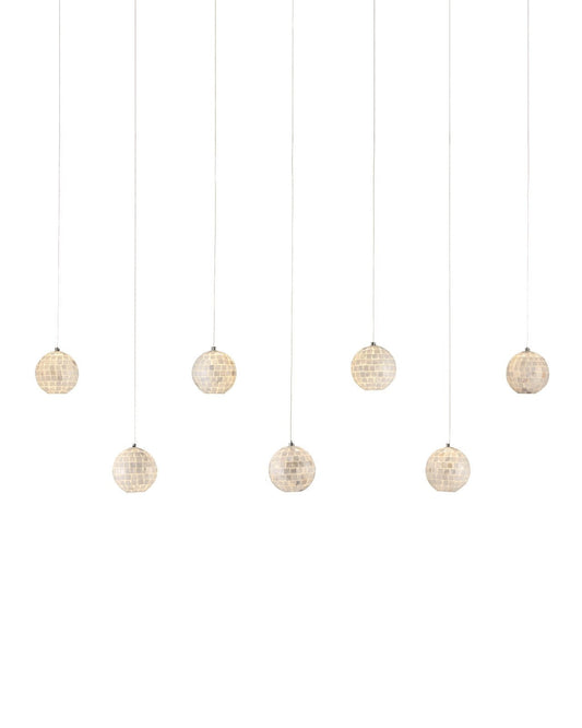 Finhorn 7-Light Linear Multi-Drop Pendant