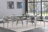 Madelyn - Dining Chair (Set of 2) - Brushed Chrome