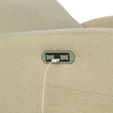 3-in-1 Swivel Glider Power Recliner Chair, Beige *