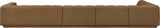 Modari - Sectional - Brown