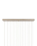 Beehive 30-Light Linear Multi-Drop Pendant