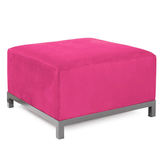 Axis Ottoman Regency Fuchsia Titanium Frame