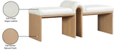 Delphine Vegan Leather Upholstered Bench