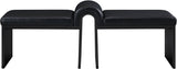 Delphine Vegan Leather Upholstered Bench