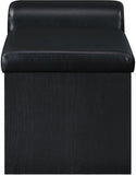 Delphine Vegan Leather Upholstered Bench