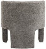 Sawyer Accent Chair - Modern Boxy Design with Woven Fabric, Back Support Pillow, Perfect for Guests