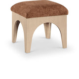 Lawson Chenille Fabric Upholstered Ottoman
