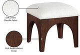Lawson Chenille Fabric Upholstered Ottoman