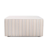 Indoor/Outdoor Universal Square Ottoman Dune Sand
