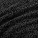 Winter Cottage Berber Blanket, Black