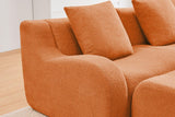 ROMA 115.3" 3-Seater Sofa with 1 Ottoman