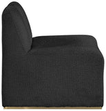 Alta Contemporary Accent Chair with Brushed Gold Legs and Solid Wood Frame for Stylish Living Spaces