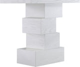 Westmount End Table - Elegant Art Deco Design with Sturdy Ash Veneer Construction for Living Room Charm