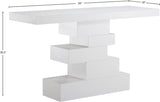 Westmount Console Table - Elegant Art Deco Design with Sturdy Ash Veneer for Stylish Living Spaces