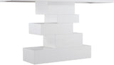 Westmount Console Table - Elegant Art Deco Design with Sturdy Ash Veneer for Stylish Living Spaces