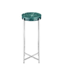 Rina Teal Drinks Table