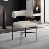 Rivage - Durable Dining Chair With Black Frame (Set of 2)