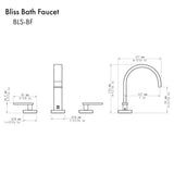 ZLINE Bliss Bath Faucet , BLS-BF-CB