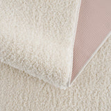 Judy White Washable Area Rug - Clearance