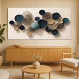 Lotus Leaf Abstract Wall Art