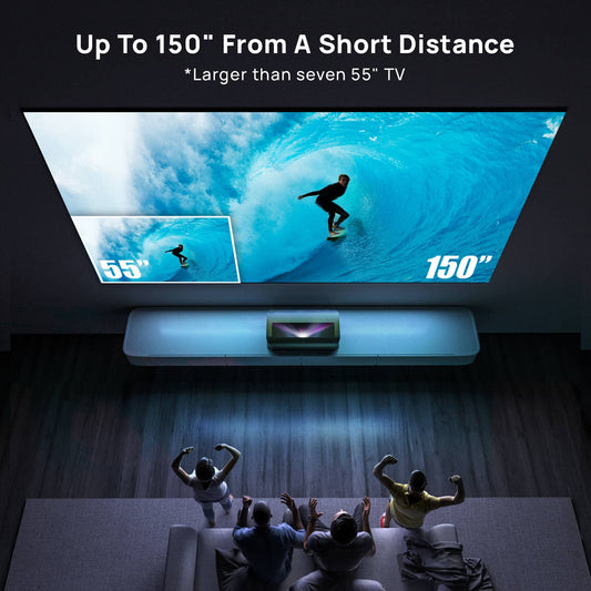 LTV-3000 Pro Plus  100''-120'' Daylight ALR Screen Bundle