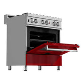 ZLINE 36" Bundle Range RAS-RG-36 & Range Hood 8654RG-36, 2KP-RASRGRH36