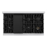ZLINE 48" Dual Fuel Range, Gas Cooktop, Electric Convection Oven Stainless Steel, CDR48