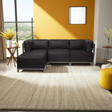 Axis Ottoman Atlantis Black Slipcover -Cover Only