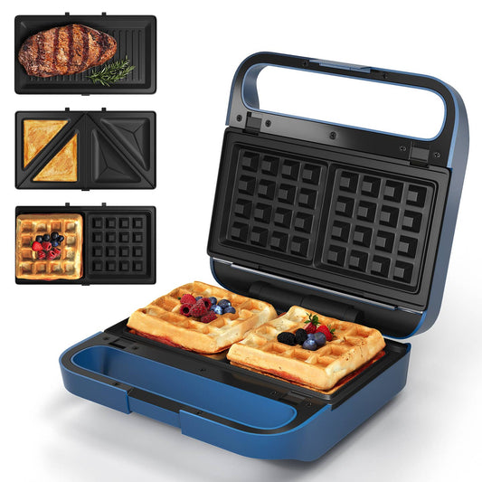 3 in 1 Sandwich Maker, Electric Waffle Maker