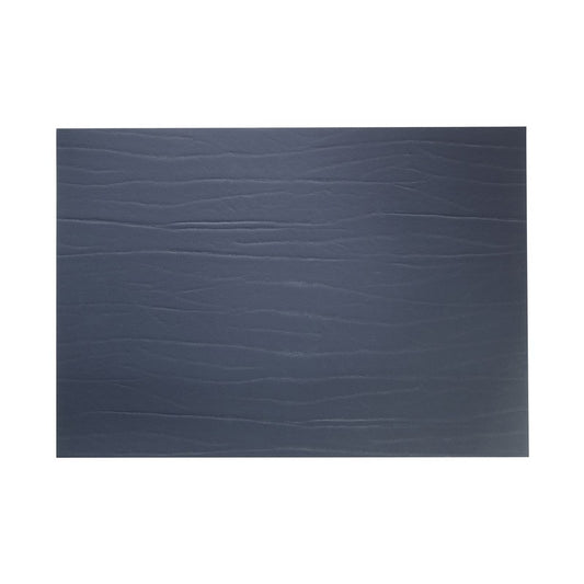 Strata Leather Slate Placemat - Rectangle 12.2x16.5"- Set of 4