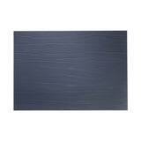 Strata Leather Slate Placemat - Rectangle 12.2x16.5"- Set of 4