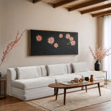 Stellar - 3 Piece 114" Upholstered Modular Armless Sofa