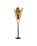 Tropical Large Brass Floor Lamp