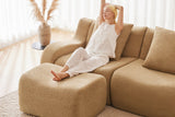 ROMA 115.3" 3-Seater Sofa with 1 Ottoman