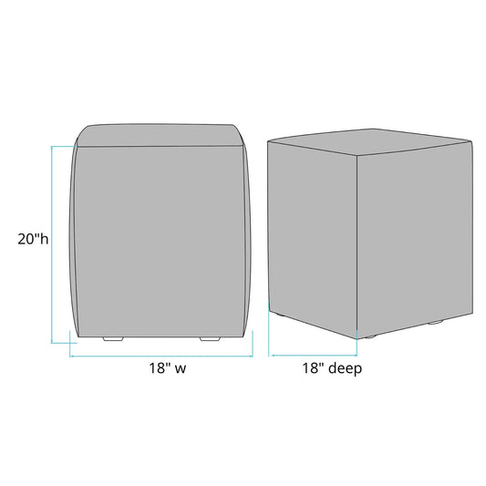 Universal Cube Sterling Charcoal