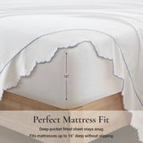 Premium 300 Thread Count Cotton Sheet Set, Blue