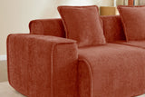 HARRISON 108" 3-Seater Sofa with 2 Ottomans