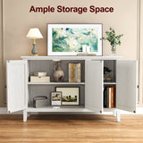 3-Door Buffet Cabinet with Adjustable Shelves