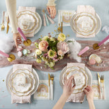 Boho Rainbow Baby 9 in. Premium Paper Plates (Set of 16)