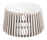 Cyprus Coffee Table White & Whitewashed