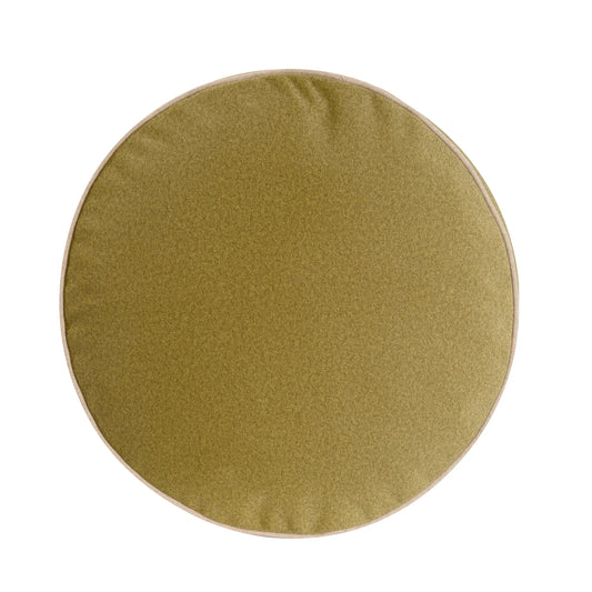 Qivuit Green Tall Pouf