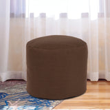 Tall Pouf Sterling Chocolate