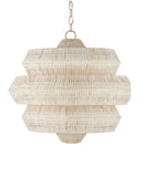 Antibes Small White Chandelier