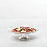 Jupiter Clear Cake Stand 13"