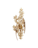 Aviary Gold Wall Sconce, Right