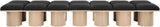 Pavilion - 14 Piece Modular Bench With Natural Base