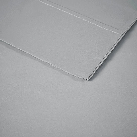 1500 Thread Count Pillowcases, 2-Pack, Light Grey