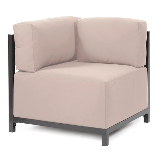 Axis Corner Chair Seascape Sand Titanium Frame