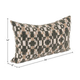 Rhombus Forest 14x24 Down Filled Pillow